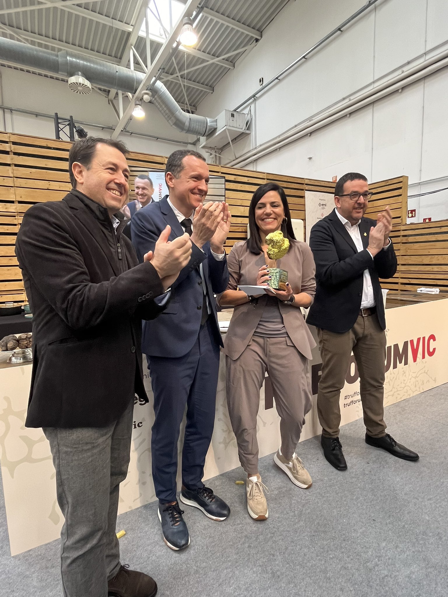 Anna Orte ha rebut el Premi Tòfona d'Or
